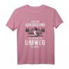 Wandern T-Shirt mit Spruch 'Für Eine Abkürzung Ist Mir Kein Umweg Zu Weit' – Perfektes Geschenk für Bergsteiger, Hiker & Wanderer