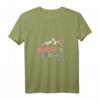WanderWoman Damen T-Shirt mit V-Ausschnitt für Bergliebhaberinnen – Lustiges Trekking-Shirt mit Edelweiß & Bergmotiven, perfekt für Gipfelstürmer & Bergurlaub