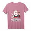 Kinder 6. Geburtstag T-Shirt für Jungen: Erst 6 & Schon Zauberer! Lustiges Geburtstagsgeschenk für Zauberer-Motto Partys
