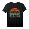 Alaska T-Shirt – Klassisch geschnitten, doppelt genähter Saum, ideal für Natur- und Abenteuerfans