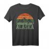 Alaska T-Shirt – Klassisch geschnitten, doppelt genähter Saum, ideal für Natur- und Abenteuerfans