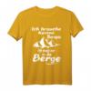 Ich brauche keine Therapie ich muss nur in die Berge Wandern T-Shirt - Lustiges Fun Geschenk für Bergliebhaber, Ski-Fahrer & Tirol-Urlauber