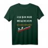 Ich bin nur wegen dem Kaiserschmarrn gekommen | Wandern T-Shirt - Humorvolles Wander-Outfit für Genießer und Wanderliebhaber