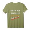 Ich bin nur wegen dem Kaiserschmarrn gekommen | Wandern T-Shirt - Humorvolles Wander-Outfit für Genießer und Wanderliebhaber