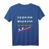 Ich bin nur wegen dem Kaiserschmarrn gekommen | Wandern T-Shirt - Humorvolles Wander-Outfit für Genießer und Wanderliebhaber