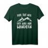 Der Tut Nix Der Will Nur Wandern T-Shirt – Lustiges Geschenk für Wanderer, Alpinisten & Bergliebhaber zu Weihnachten & Geburtstag