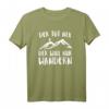 Der Tut Nix Der Will Nur Wandern T-Shirt – Lustiges Geschenk für Wanderer, Alpinisten & Bergliebhaber zu Weihnachten & Geburtstag