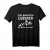 Zum Wandern geboren T-Shirt – Perfekt für Berge, Wälder, Camping & Outdoor-Abenteuer