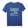Zum Wandern geboren T-Shirt – Perfekt für Berge, Wälder, Camping & Outdoor-Abenteuer