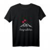 Damen Bergmädchen Wandern T-Shirt mit V-Ausschnitt – Perfektes Geschenk für Bergsteigerinnen, Kletterinnen & Wanderfans zu Geburtstag & Weihnachten