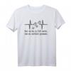 Nur wo du zu Fuß warst... Herzschlag EKG Wandern Pulsschlag T-Shirt – Inspirierendes Outdoor-Shirt für Wanderfans & Abenteurer