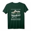 Lustiges Spruch T-Shirt zum Wandern - Leg Dich niemals mit einem Wanderer an, perfektes Geschenk für Bergsteiger, Kletterer & Outdoor-Fans