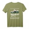 Lustiges Spruch T-Shirt zum Wandern - Leg Dich niemals mit einem Wanderer an, perfektes Geschenk für Bergsteiger, Kletterer & Outdoor-Fans