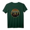 Lustiges Bergsteigen Wandern Herren T-Shirt mit Retro Sonnenuntergang Motiv – Perfekt für alpine Bergsteiger und Naturliebhaber