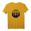 Lustiges Bergsteigen Wandern Herren T-Shirt mit Retro Sonnenuntergang Motiv – Perfekt für alpine Bergsteiger und Naturliebhaber