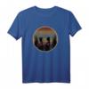 Lustiges Bergsteigen Wandern Herren T-Shirt mit Retro Sonnenuntergang Motiv – Perfekt für alpine Bergsteiger und Naturliebhaber