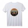 Lustiges Bergsteigen Wandern Herren T-Shirt mit Retro Sonnenuntergang Motiv – Perfekt für alpine Bergsteiger und Naturliebhaber