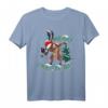 Dabbing Rentier Weihnachts-T-Shirt mit Frohe Weihnachten Spruch – Lustiges Festtagsdesign für Kinder, Damen und Herren