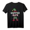 Kaffee Elfe Weihnachtsoutfit Partnerlook Geschenk - Festliches Elfenkostüm für Weihnachten, Familie & Partner, perfekt für Feiertagsfeiern