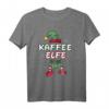 Kaffee Elfe Weihnachtsoutfit Partnerlook Geschenk - Festliches Elfenkostüm für Weihnachten, Familie & Partner, perfekt für Feiertagsfeiern
