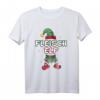 Fleisch Elf Weihnachtsoutfit Partnerlook - Festliches Elfenkostüm mit Schneeflocken für Familie & Paare zu Weihnachten