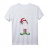 Damen Elfen Schwester - Lustiges Weihnachts T-Shirt für Kinder, Jugendliche & Familie mit V-Ausschnitt, perfekt für Weihnachten, Nikolaus & Festtage
