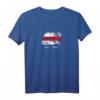 Klassische Belarus Flagge Weiß Rot Weiß Crunge T-Shirt - Perfektes Geschenk für Belarussen, Heimatverbundene & Nationalflaggen-Liebhaber