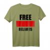 Free Belarus Weißrussland Minsk Belarusian Geschenk T-Shirt - Heimat, Flagge und Humor für Belarussische Fans