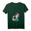 Damen T-Shirt Belarus Anti-Regime - Unterstütze den Kampf gegen die Diktatur mit klassischem V-Ausschnitt