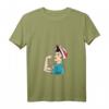 Damen T-Shirt Belarus Anti-Regime - Unterstütze den Kampf gegen die Diktatur mit klassischem V-Ausschnitt