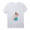 Damen T-Shirt Belarus Anti-Regime - Unterstütze den Kampf gegen die Diktatur mit klassischem V-Ausschnitt