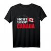 Work and Travel Backpacker Geschenk Motiv Kanada - Witziges T-Shirt für Backpacker, Weltenbummler & Abenteuer in Kanada