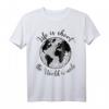 Mandala Weltkarte Globus Reisespruch T-Shirt – Für Reiseliebhaber, Nomaden & Backpacker mit Fernweh