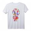 Internationale Flaggen Peacezeichen Hippie Weltreise T-Shirt - Perfekt für Weltenbummler, Abenteurer und Reiseliebhaber