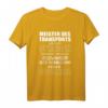 Geschenk-Ideen für Busfahrer und Busfahrerin - Lustiges Motiv-Sprüche T-Shirt für Beruf, Humor & Überraschungsgeschenk
