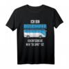 Geschenk-Ideen für Busfahrer und Busfahrerin – Lustiges Motiv-Sprüche T-Shirt für Beruf, Geburtstag & Überraschung