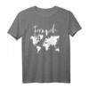 Fernweh T-Shirt - Originelle Geschenkidee für Reisende & Travel Blogger, perfektes Outfit für Weltenbummler