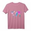 Weltkarte Aquarell T-Shirt mit Kontinenten – Trendiges Geschenk für Reisefreunde, Toleranz & Liebe, perfekt zu Weihnachten & Geburtstagen