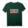 Damen Schwangerschaft Ankündigung T-Shirt - Lustiges Outfit mit 'Bauantrag für Babybauch genehmigt' für Familienfeiern & Baby-Party