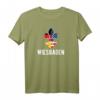 Wiesbaden USA Amerika Lily Emblem T-Shirt – Einzigartiges Geschenk für Wiesbaden-Fans, Amerikaner & Freunde der Stadt