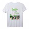 Sister of The Wild One | Dschungeltier Geburtstag T-Shirt für Erwachsene – Lustiges Geschenk für Geschwister, Eltern & Freunde zum Geburtstag