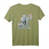Schönes Elefanten Eltern-Kind T-Shirt – Niedliches Safari Tiermotiv für Mama, Papa, Kinder & Tierliebhaber, Perfekt als Geschenk