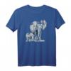 Schönes Elefanten Eltern-Kind T-Shirt – Niedliches Safari Tiermotiv für Mama, Papa, Kinder & Tierliebhaber, Perfekt als Geschenk