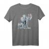 Schönes Elefanten Eltern-Kind T-Shirt – Niedliches Safari Tiermotiv für Mama, Papa, Kinder & Tierliebhaber, Perfekt als Geschenk