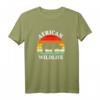 Nashorn Afrika Tier Tiere Retro T-Shirt – Geschenkidee für Nashornliebhaber, Wildtier- und Afrika-Fans für Damen, Herren & Kinder