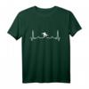 T-Shirt Snowboard - Herzschlag Snowboarder Geschenk T-Shirt für Wintersportfans & Snowboardliebhaber zu Weihnachten & Geburtstag