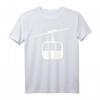 Seilbahn T-Shirt für Wintersportfans - Klassisch geschnitten mit Gondel-Design, perfekt für Berg- und Skiliftliebhaber