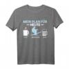 Lustiges Skifahren Mein Plan für Heute - Ski Skier T-Shirt für Winterurlaub, Weihnachten & Geburtstage für Ski- und Wintersportliebhaber