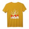 Niedliche drei Gartenzwerge Weihnachts-T-Shirt mit Winterbaum - Perfekt für Familie, Schule, Arbeit & festliche Anlässe