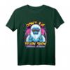 Lustiges Bigfoot Retro 90er Winter Party Design Schnee Yeti T-Shirt – Vintage Vaporwave Stil für Retro-Party & Yeti-Liebhaber